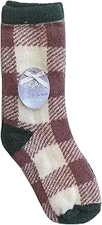 [Legale] Ladies Super Soft Chamois Socks, 2 Pack, Dusty Rose