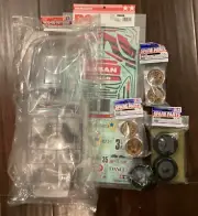TAMIYA 1/10 TAISAN STARCARD PORSCHE 911 GT2 Body Parts Set w/ Wheels and Tires