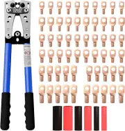 Battery Cable Lug Crimping Tool - Wire Crimper