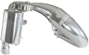 SLP SINGLE PIPE POL 800 AXYS W/TRAIL CHEF MOUNT S/M # 09-813 27-0668TCM