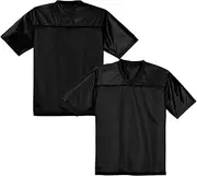 [Rffov] Blank Football Jerseys for Men, Plain Practice Sports Uniform Tops Youth Athletic Shirt Women White Black Red Pink Navy S-4XL