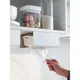 免打孔廚房用紙收納盒抽紙盒塑料家用無痕壁掛式紙巾架廁所紙巾盒