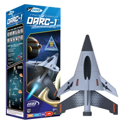 Space Corps DARC-1 *Estes #7307* - Skill Level 4 - Model Rocket Kit NEW