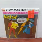 SHAZAM! View-Master 3 Reel Packet B 550 NOS Factory Sealed NEW