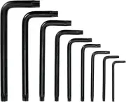 Performance Tool W75933 Chrome Vanadium Steel Torx Bit Set, 9-Piece Set with ...