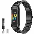 Metal Band for Fitbit Charge 5 Solid Stainless Steel Strap Replacement Wristband