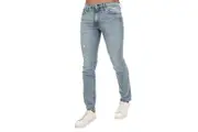 Levis Mens 511 Thrifted Casual Slim Jeans (Blue) - UTGT2030