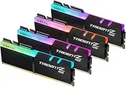 G.SKILL Trident Z RGB Series (Intel XMP) DDR4 RAM 128GB (4x32GB) 3600MT/s CL18-22-22-42 1.35V Desktop Computer Memory UDIMM (F4-3600C18Q-128GTZR)