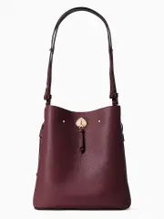 marti pebbled leather large bucket