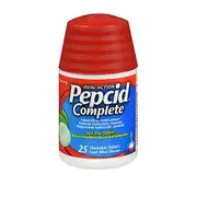 J & J Sales Logistics Co Pepcid Complete Tablets, Cool Mint 25 Tabs (Pack of 3)