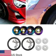 JDM Neo Quick Release Fasteners Car Track Front Rear Bumpers Fender Hatch Lids (for: Subaru)