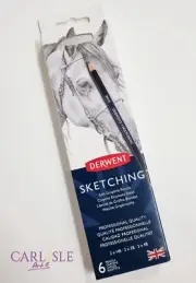 Derwent - Sketching Soft Graphite Pencils Set of 6