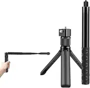 Invisible Selfie Stick for Insta360 X4, X3, ONE X2, ONE X, ONE RS Action Cameras, Extendable 28cm to 120cm, with Time Handle Tripod