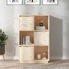 Highboard 74x35x117 cm Solid Wood Pine vidaXL