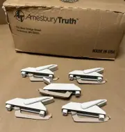 5x Pack Lot Amesbury Truth Casement Window Lock E-Gard Plus Left Hand in White