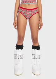 [Knitty Kitty] Xmas Weed Knit Underwear