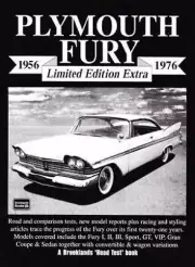 Plymouth Fury Limited Edition Book Gt Vip Gran Coupe Sedan Convertible Wagon