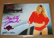 2014 Benchwarmer MARKETA JANSKA Hockey #53 Pink Autograph/25 PLAYBOY True Blood