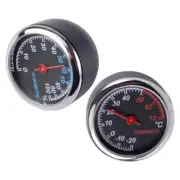 Thermometer Automotive Accessories Dashboard Hygrometer Mini Car Watch Clock