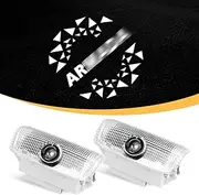 JCRNBU 2PCS Car Door Lights Logo for Armada 2017-2022, Puddle Lights LED Welcome Lights Accessories, Door Courtesy Light LED Ghost Shadow Lights