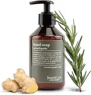 Jean & Len Rosemary & Ginger Hand Soap, Replenishing Effect, Parabens & Silicones, 1 x 250 ml