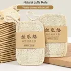 Loofah Dish Scrubber Dish Pot Washing Cloth Quick Drying Loofah Cleaning Pad fe