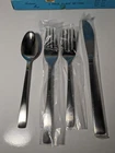 6 Sets Of Oneida Autumn Mist 4 Piece Stainless Steel Settings Vintage Japan