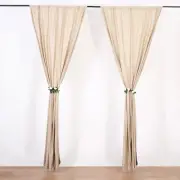 NUDE 10 x 10 ft Polyester BACKDROP CURTAINS Drapes Panels Home Decorations