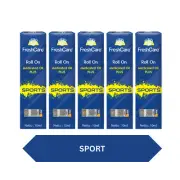 5 x 10ml FreshCare Roll On Body Medicated Oil (Sport) Refreshing Oil