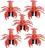 Funny Clockwork Lobster Toy for Children 5pcs Animal Pulling String Educational Toy Creative Learning Random