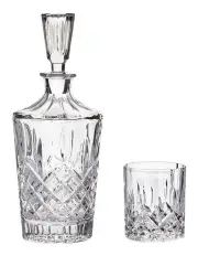 [Salt&Pepper] Bond Harding Decanter And Tumbler Set 5 Piece in Clear