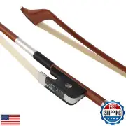 LIEKE French Model Upright Double Bass Bow 4/4 Size Brazilwood string Bass Bo