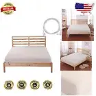 Breathable Queen Size Grounding Sheet with Earthing Cable – Sleep Better Today