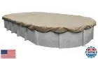 Robelle 311218-4 Premium Winter Pool Cover for Oval Above Ground Swimming Poo
