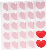 Baluue 50pcs Heart-shaped Bandages Adhesive Care Patches for All Ages Breathable and for Outdoor Activities and Skin-friendly Design