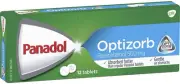 Panadol with Optizorb Paracetamol, for Fast Pain Relief 500Mg, 12 Pack Size N...