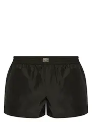 [Dolce & Gabbana] Dolce & Gabbana-Boxer Da Mare Corto Con Placca Logo-Uomo 3
