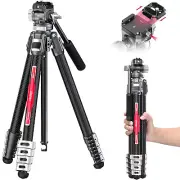 Ulanzi TT09 Carbon Fiber Travel Camera Video Tripod F38 Quick Release Fluid Head