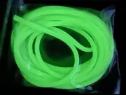 2m/bag 3mm Soft Silicone Lumo Tube Green Glowing Fishing Rubber Tubing