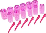 CTIRCHIU Hair Volume Clip Set with 6 Medium 6 Small Hair Curlers Rollers Self-adhesive for Women