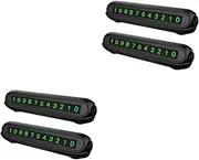 Mobestech 4pcs Car Temporary Phone for Safe Parking Privacy Protecting for Nighttime Use