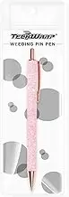 TECKWRAP Air Release Weeding Tool Pin Pen Vinyl Installation Weeding Tool for Vinyl DIY Craft Project (Glitter Pink)