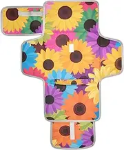 Reusable Changing Pads with Tissue Pocket Travel Changing pad for Baby Lightweight & Foldable Changing Station