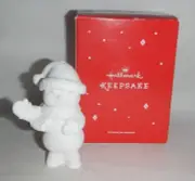Hallmark Christmas Ornament 2017 Workshop Special Create Your Own Snowman