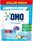 Omo Sensitive 3 in 1 Laundry Detergent Liquid Capsules 60 Washes, Fragrance free