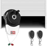 Electric Roll Up Door Opener, Garage Roller Door Opener Motor with 2 Remote Automatic Auto Garage Roller Door,Gate Opener for Garage Warehouse Store Barn Farm