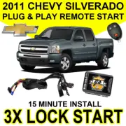 Js Alarms PLUG & PLAY REMOTE START 3X Lock Start For 2011 CHEVY SILVERADO GM10