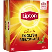 Lipton English Breakfast Tea Bags 100 pack