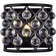Elegant Lighting 1214W11MB/RC Madison Wall Sconce Matte Black