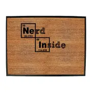 Nerd Inside - Funny Novelty Doormat Man Cave Floor mat